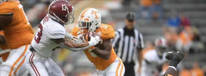 Malachi Moore at Tennessee, 2020